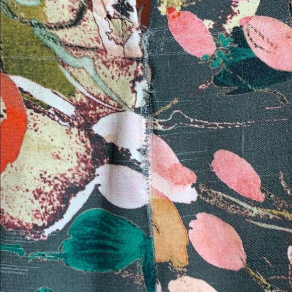 Meadow Rue Minutiae Drop Waist Floral Dress Sz 2 - Picture 4 of 4